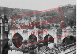 The Bridge c.1935, Llangollen