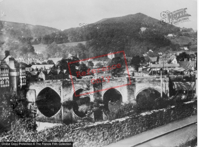 Photo of Llangollen, The Bridge c.1935