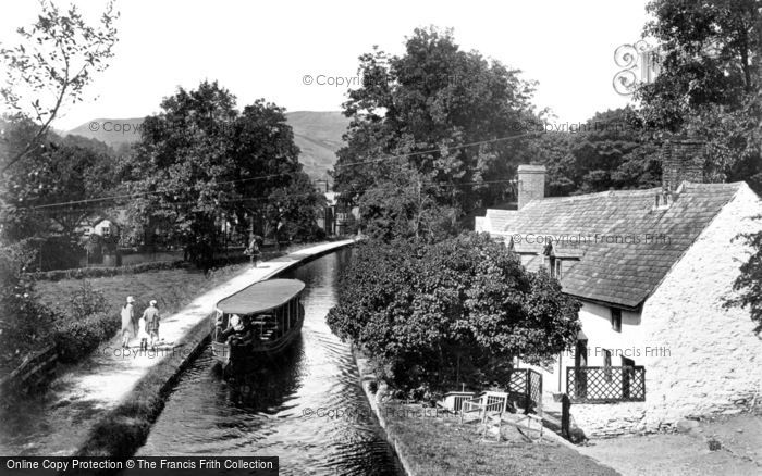Photo of Llangollen, The Canal At Penddol c.1935