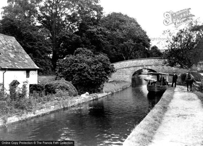 Photo of Llangollen, The Canal c.1935