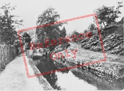 The Canal c.1935, Llangollen