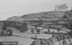 The Eglwyseg Rocks c.1935, Llangollen