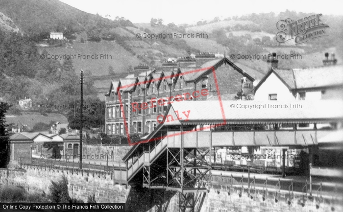 Photo of Llangollen, The Footbridge 1901