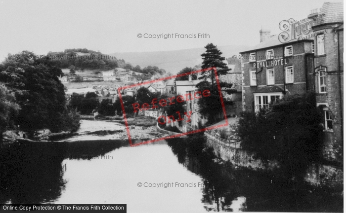 Photo of Llangollen, The River c.1965