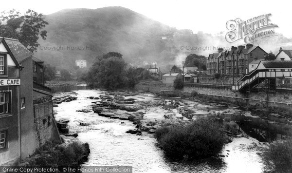 Photo of Llangollen, The River Dee c.1965
