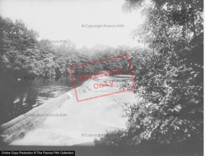 Photo of Llangollen, The Weir 1914