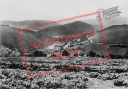 View From Horseshoe Pass c.1955, Llangollen