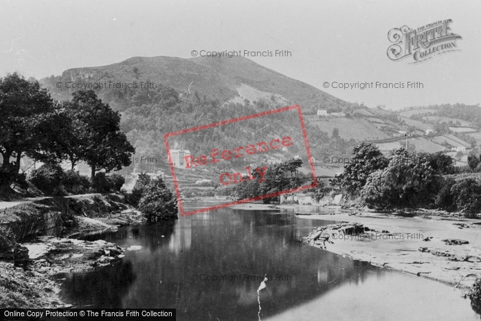 Photo of Llangollen, View From The Bridge 1888