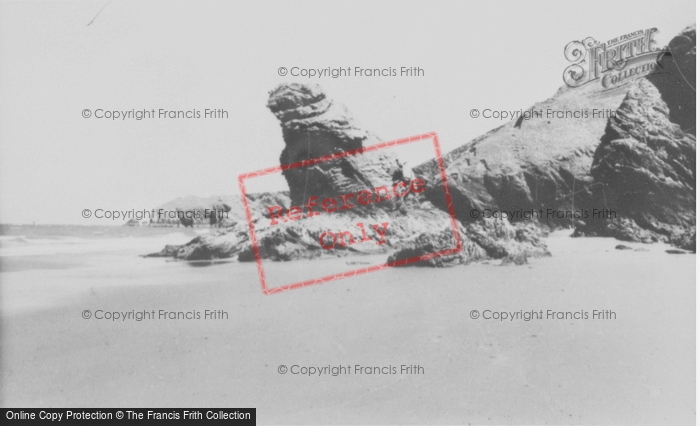 Photo of Llangrannog, Carreg Bica And Cilborth c.1960