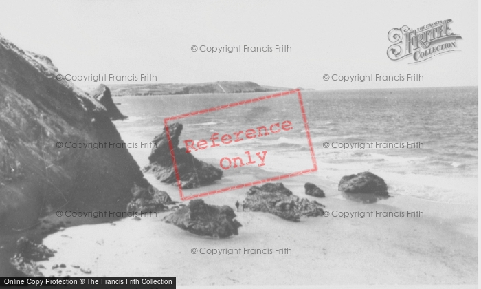Photo of Llangrannog, Cilborth Beach c.1960