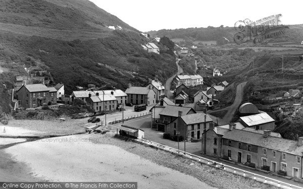 Photo of Llangrannog, General View c.1955