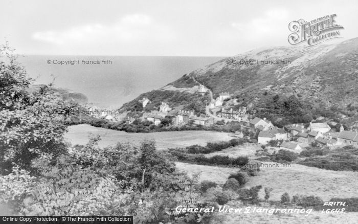 Photo of Llangrannog, General View c.1960