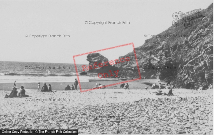 Photo of Llangrannog, The Beach c.1955