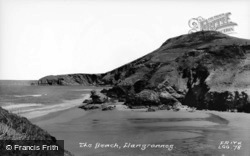 The Beach c.1955, Llangrannog