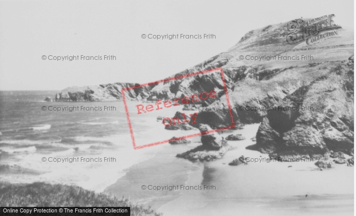 Photo of Llangrannog, The Beach c.1955