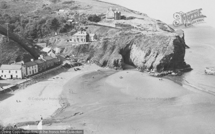Photo of Llangrannog, The Beach c.1960