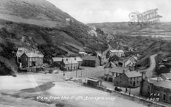 View From The Cliffs c.1955, Llangrannog