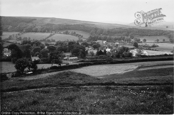 Photo of Llangwm, Village From The East c.1955