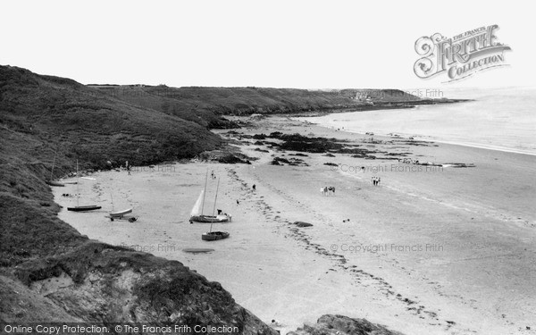 Photo of Llangwnnadl, Beach c.1955