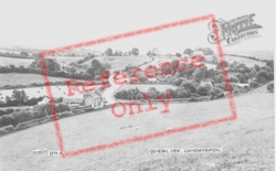 General View c.1955, Llangwyryfon