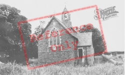 St Urshula's Church c.1955, Llangwyryfon