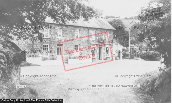 Photo of Llangwyryfon, The Post Office c.1955
