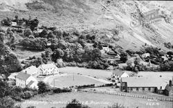 Council Houses And Institute c.1960, Llangynog