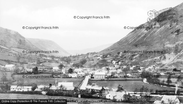 Photo of Llangynog, From Henstent c.1955