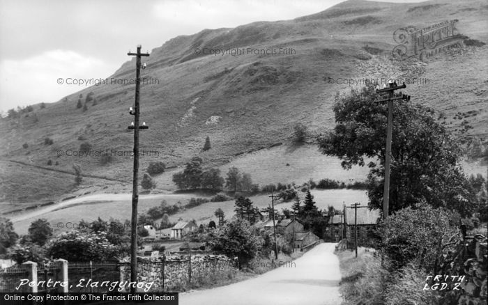 Photo of Llangynog, Pentre c.1955