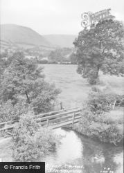 The River Tanat c.1960, Llangynog