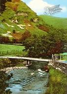 The River Tanat c.1960, Llangynog