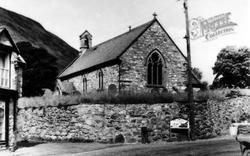 The Saint Cynog Church c.1960, Llangynog