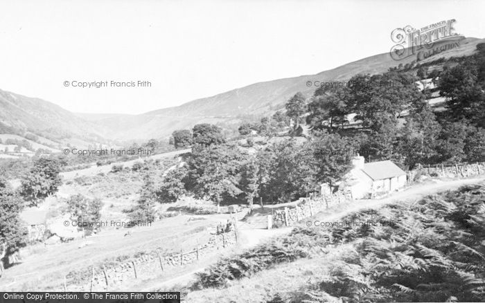 Photo of Llangynog, View From Bala Road c.1960