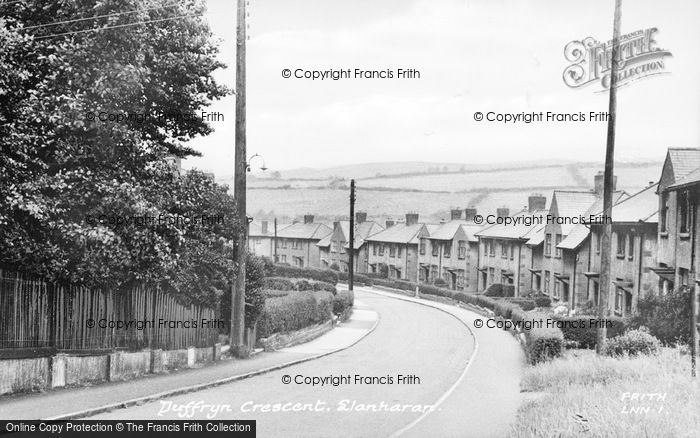 Photo of Llanharan, Duffryn Terrace c.1955