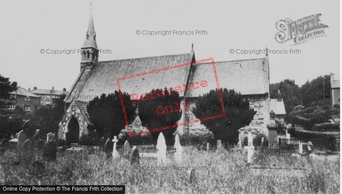 Photo of Llanharan, The Church c.1955