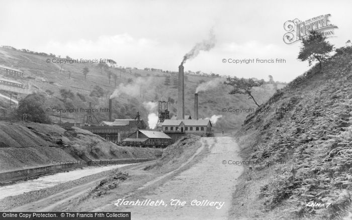 Photo of Llanhilleth, The Colliery c.1955