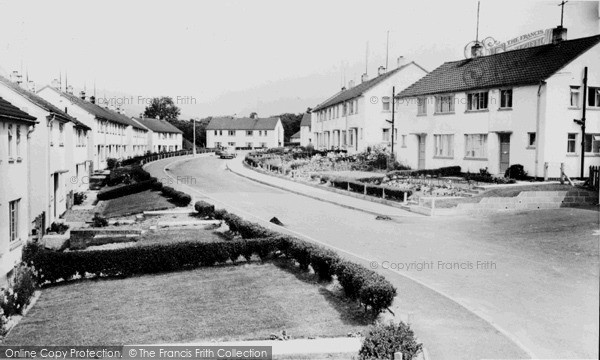 Photo of Llanidloes, Caegwyn Estate c.1965