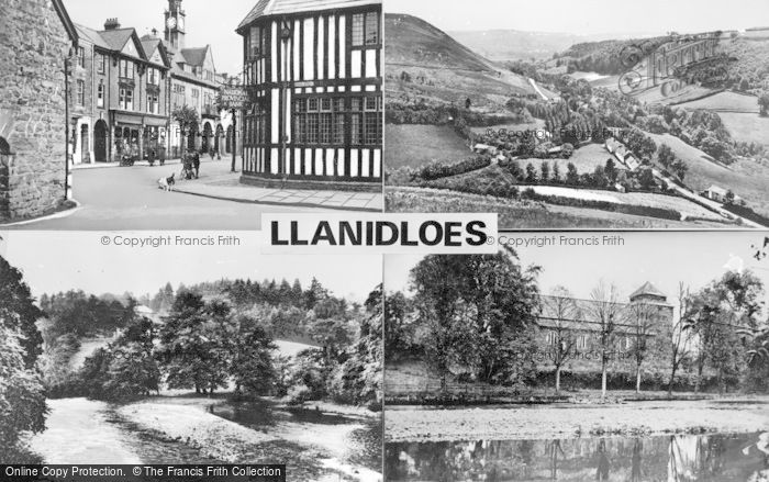 Photo of Llanidloes, Composite c.1955