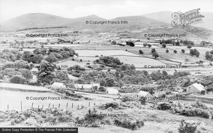 Photo of Llanllechid, General View c.1960