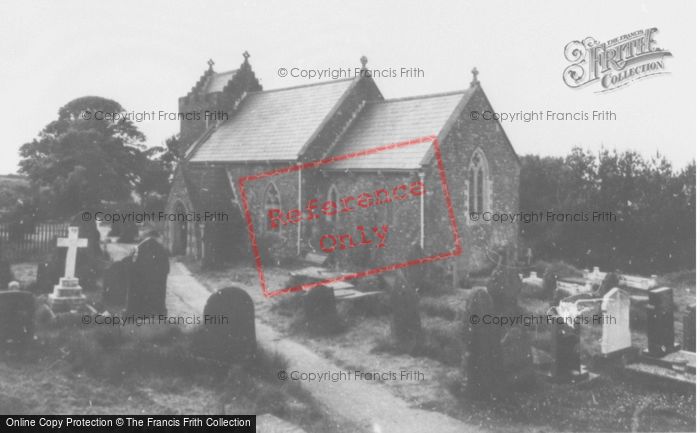 Photo of Llanmadog, St Madoc's Church c.1955