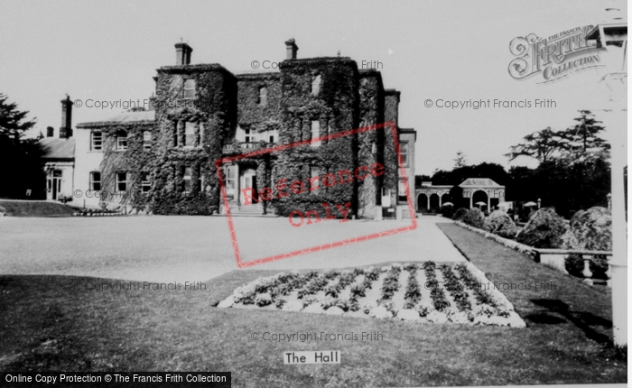 Photo of Llannerch Hall, c.1960