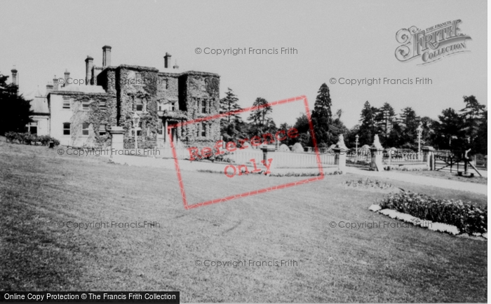 Photo of Llannerch Hall, c.1960