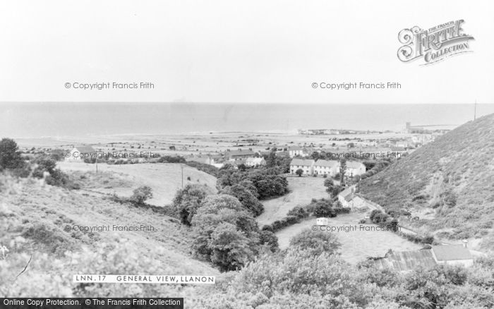 Photo of Llanon, General View c.1955