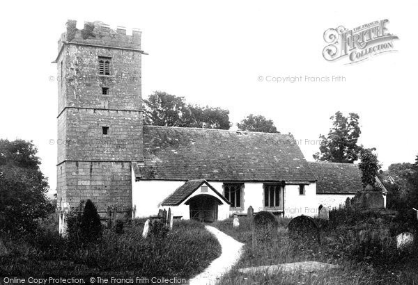 Photo of Llanover, St Bartholomew's Church 1898