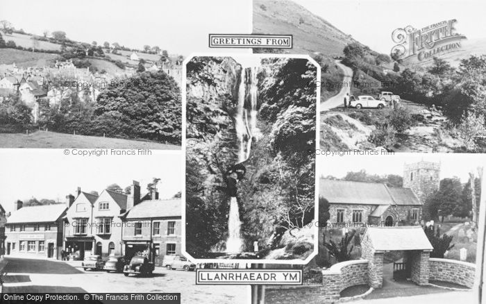 Photo of Llanrhaeadr Ym Mochnant, Composite c.1960