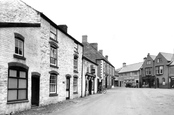Llanrhaeadr Ym Mochnant, Market Square c.1955, Llanrhaeadr-Ym-Mochnant