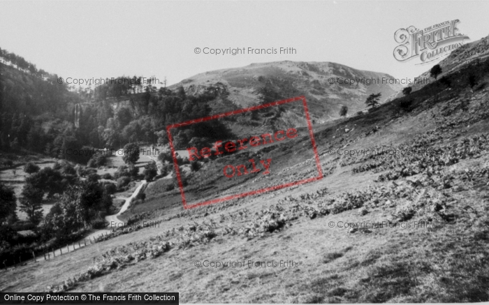 Photo of Llanrhaeadr Ym Mochnant, Mountains Above The Falls c.1965