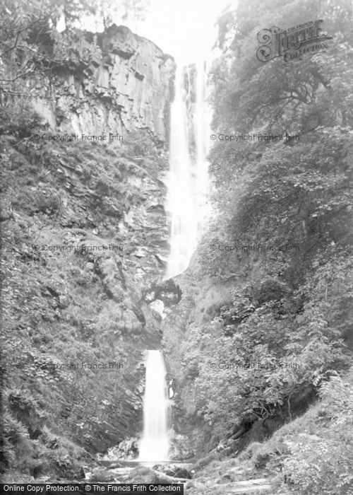 Photo of Llanrhaeadr Ym Mochnant, Pistyll Rhaeadr c.1955