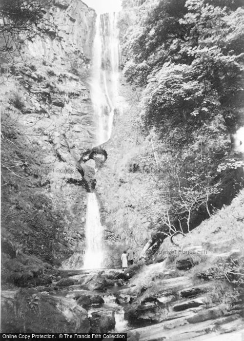 Photo of Llanrhaeadr Ym Mochnant, Pistyll Rhaeadr c.1960