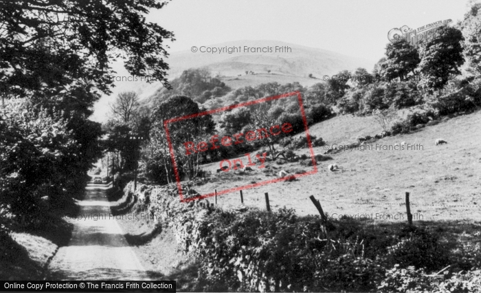 Photo of Llanrhaeadr Ym Mochnant, Road To The Falls c.1960
